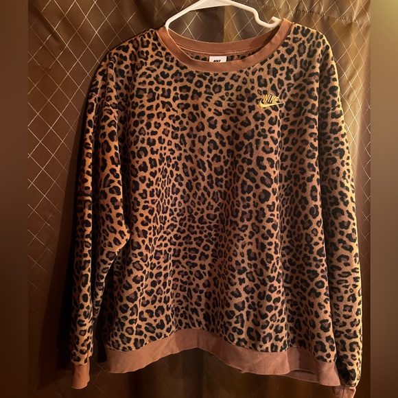 Nike leopard print sweatshirt - Picture 5 of 5